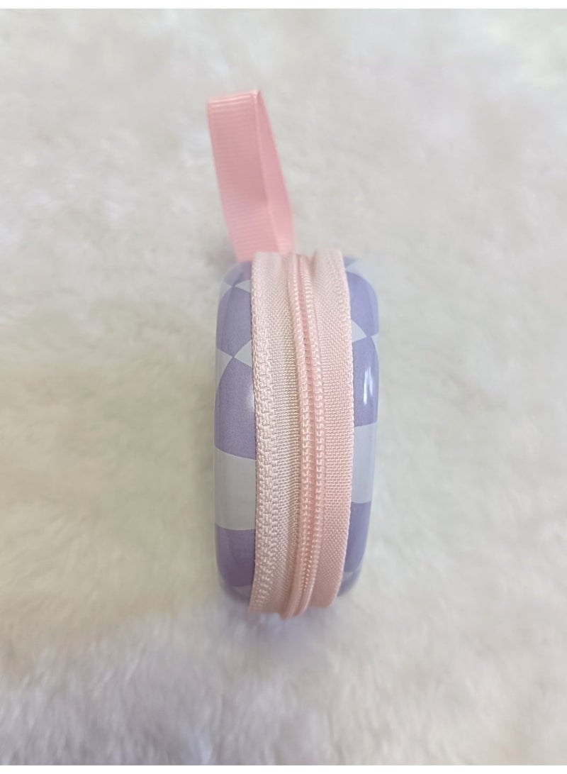 بوك معدني صغير للنقود المعدنيه ، تصميم أنيق ومتين ، حجم عملي وسهل الحمل للاستخدام اليومي - Image 3